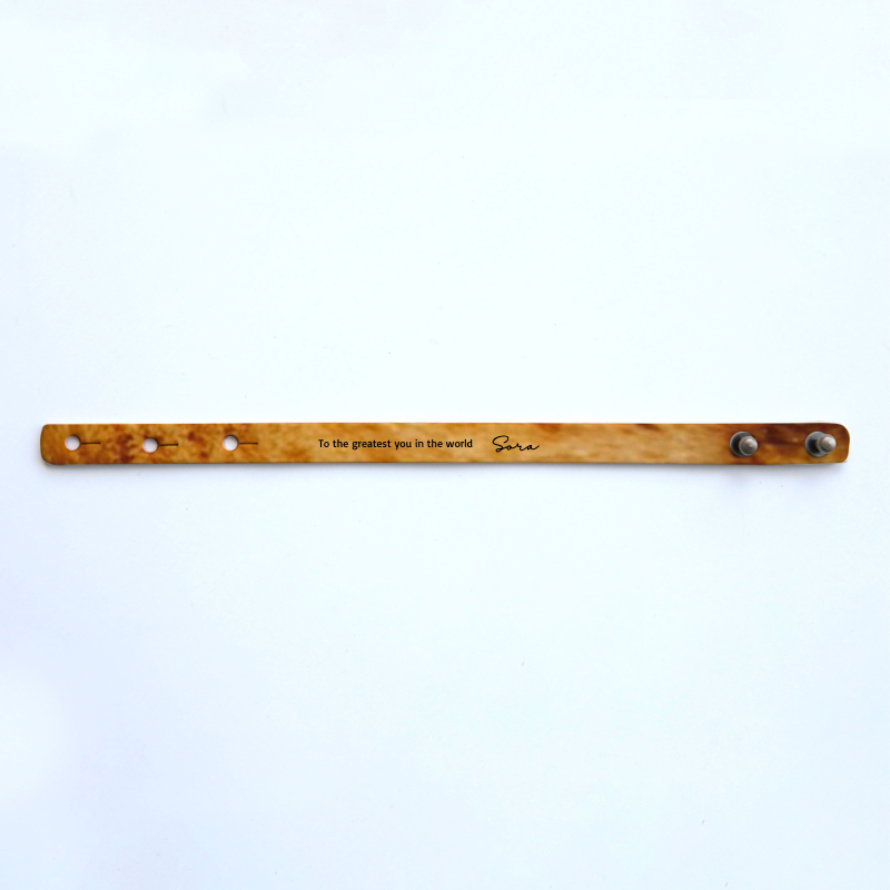 愛猫の毛並みを再現したブレスレット