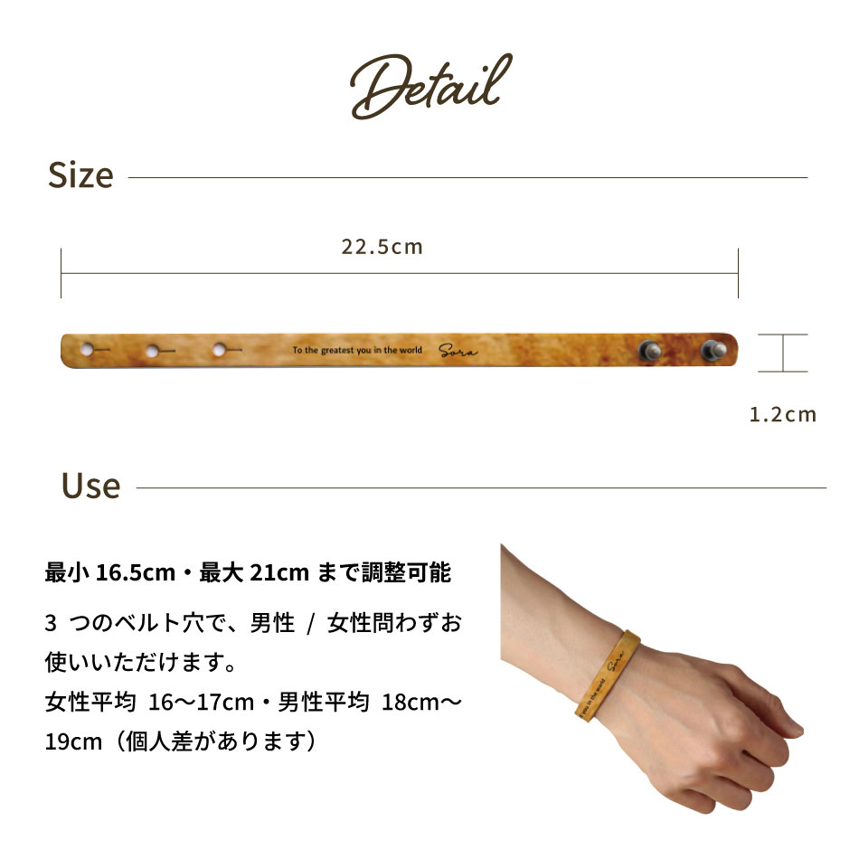 愛猫ブレスレットの詳細