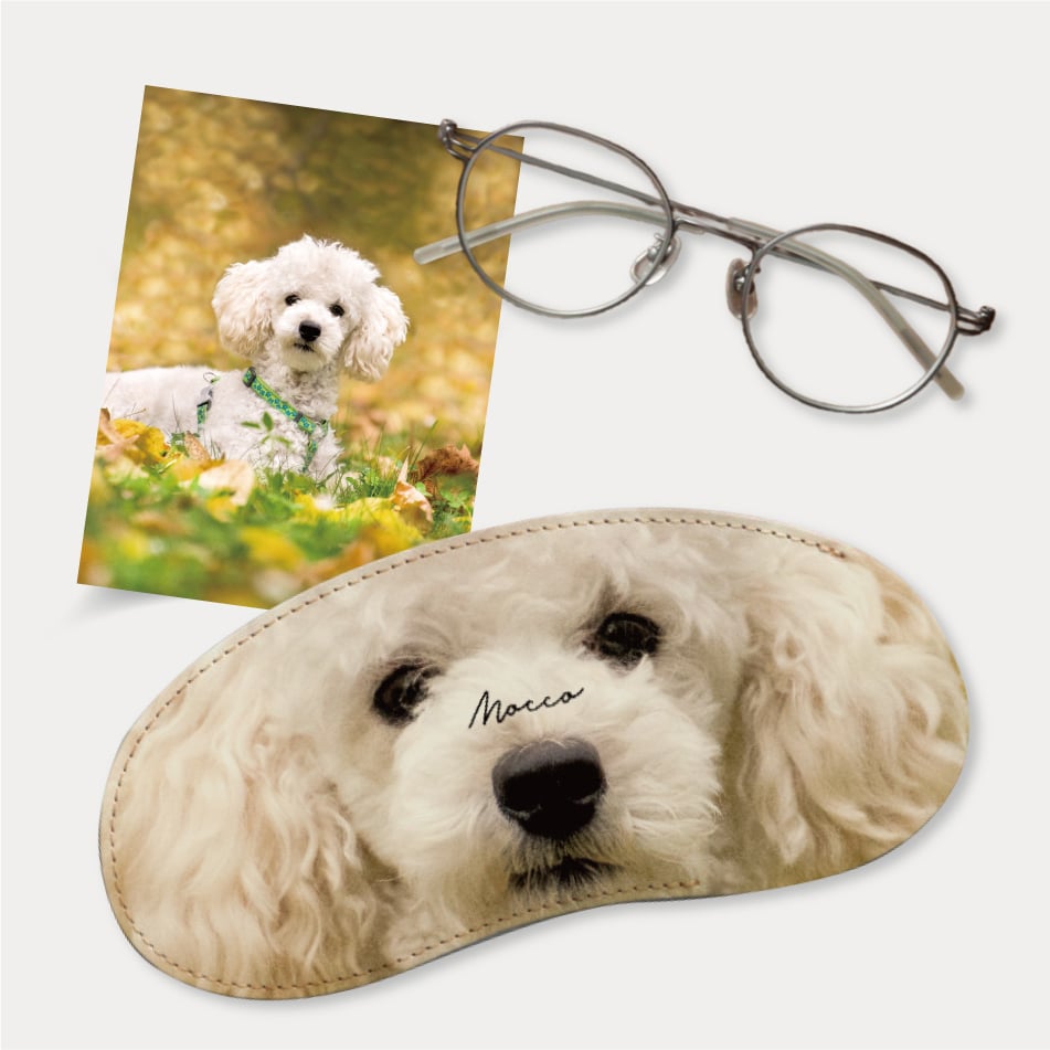 愛犬の写真でつくるオリジナルメガネケース